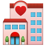 Emoji Hotel Cinta WhatsApp