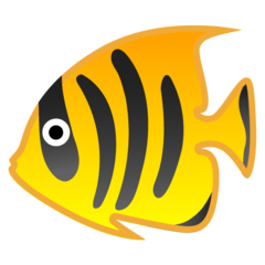 Emoji Ikan Tropis Google