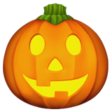 Emoji Jack O Lantern Apple