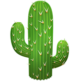 Emoji Kaktus Apple