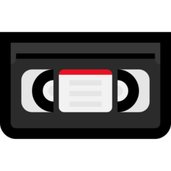 Emoji Kaset Video Microsoft