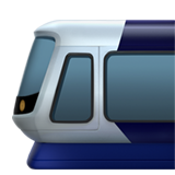 Emoji Kereta Ringan Apple