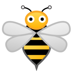 Emoji Lebah Madu Google