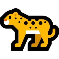 Emoji Macan Microsoft