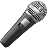 Emoji Mikrofon Apple