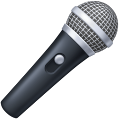 Emoji Mikrofon Facebook