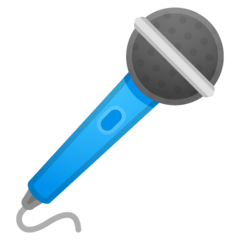 Emoji Mikrofon Google