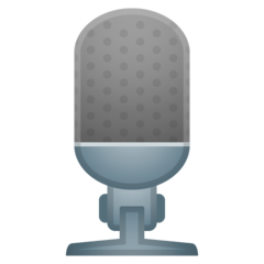Emoji Mikrofon Studio Google