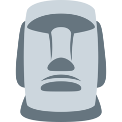 Emoji Moai Twitter