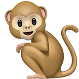 Emoji Monyet Apple