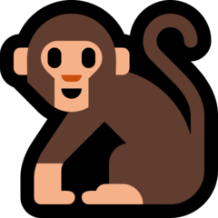 Emoji Monyet Microsoft