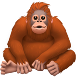 Emoji Orangutan Apple