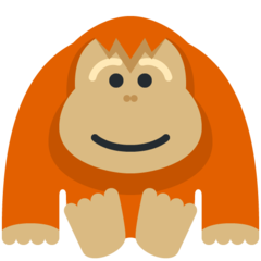 Emoji Orangutan Twitter