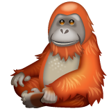Emoji Orangutan WhatsApp
