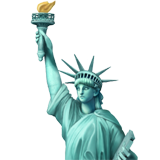 Emoji Patung Liberty Apple