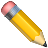 Emoji Pensil Apple