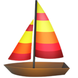 Emoji Perahu Layar Apple