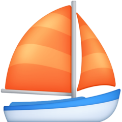 Emoji Perahu Layar Facebook