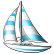 Emoji Perahu Layar Samsung