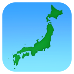 Emoji Peta Jepang Facebook