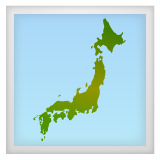 Emoji Peta Jepang WhatsApp