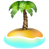 Emoji Pulau Terpencil Apple