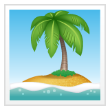 Emoji Pulau Terpencil WhatsApp