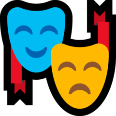 Emoji Seni Drama Microsoft