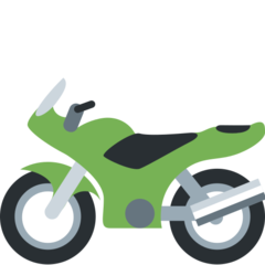 Emoji Sepeda Motor Twitter