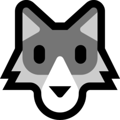 Emoji Serigala Microsoft