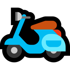 Emoji Skuter Motor Microsoft