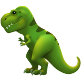 Emoji T-Rex Apple