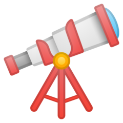 Emoji Teleskop Google