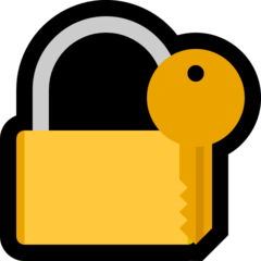 Emoji Terkunci dengan Kunci Microsoft