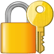 Emoji Terkunci dengan Kunci Samsung