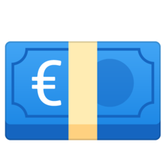 Emoji Uang Kertas Euro Google