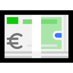 Emoji Uang Kertas Euro Microsoft