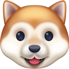Emoji Wajah Anjing Facebook