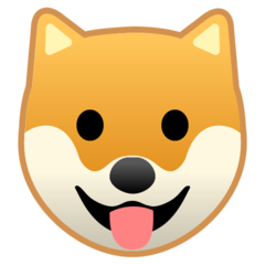 Emoji Wajah Anjing Google
