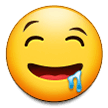 Emoji Wajah Berliur Samsung