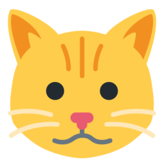 Emoji Wajah Kucing Twitter