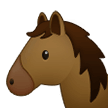 Emoji Wajah Kuda Samsung