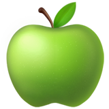 Emoji Apel Hijau Apple