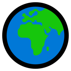 Emoji Bumi Menampilkan Eropa-Afrika Microsoft