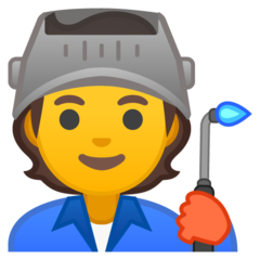 Emoji Buruh Pabrik Google
