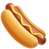 Emoji Hot Dog Apple
