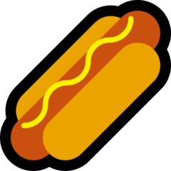 Emoji Hot Dog Microsoft