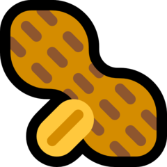 Emoji Kacang Microsoft