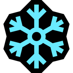 Emoji Kepingan Salju Microsoft