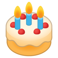 Emoji Kue Ulang Tahun Google